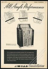 1947 Mills Constellation jukebox photo vintage trade print ad 2 picture