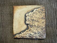 Rare Antique Old Man Of The Mountain Tile-New Hampshire Tile picture