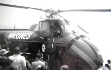 Vintage USMC Helicopter Sikorsky HRS-3 Chickasaw Photos Beach Landing 1950s picture