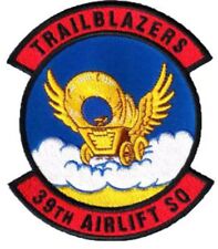 39th Airlift Squadron TRAILBLAZERS Patch – Sew On picture