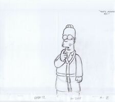 Simpsons Homer Original Art Animation Production Pencils EABF12 SC288 A-2 picture