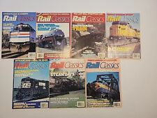Rail Classics Magazine 7 pc Lot Railroad Trains 1993-96  RB6 picture