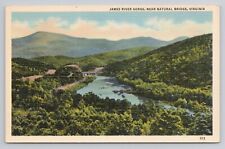 Postcard James River Gorge Near Natural Bridge Virginia picture