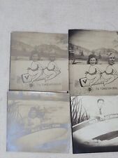ww11 soldier carnival caricature photos Lot Of (4)  boat missile  picture