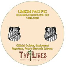 UNION PACIFIC OFFICIAL GUIDES, EQUIPMENT REGISTERS & POORS SCANNED TO CD picture