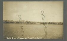 Daviston SOUTH DAKOTA RP 1910 BASEBALL GAME Perkins County GHOST TOWN DPO RARE picture