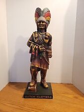 Dutch Masters Indian Statue Cigar Store Dealership Display Back Bar Smoking  picture