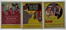 New Elgin Clock Stamp Set - 3 pc picture