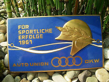 vintage AUTO UNION DKW - Motorsport Award Badge 1961 - AUDI scarce collectable picture
