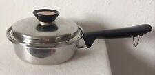 Duncan Hines Saucepan Lid Stainless Steel 1Qt 3-Ply 18-8 VTG Kewaskum Wis USA picture
