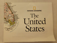 National Geographic Map Poster 2006 The United States Political Topographical picture
