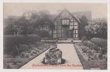 Shakespeare House from the Garden Antique Postcard H.B. & Sons 1907-1915 picture