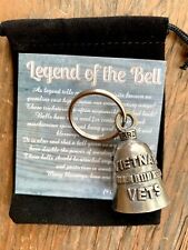 Vietnam Vets All Gave Some GUARDIAN Bell of Good Luck fortune pet keychain gift picture