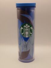 Gorgeous STARBUCKS Hard-to-Find Blue Thermal Tumbler 16 fl. oz. picture