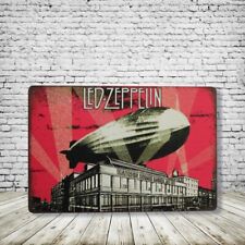 Led Zeppelin Vintage Style Tin Metal Bar Sign Poster Man Cave Collectible New picture