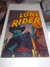 Comic Book The Lone Rider #13 1952 Farrell Western Guns Of Vengeance Golden Age picture