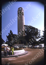 sl85 Original Slide 1973 San Francisco Croite Tower cars 184a picture