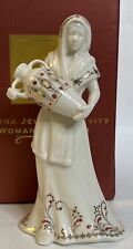 Lenox China Jewels Nativity “ Woman With Urn” Porcelain Figurine In Original Box picture