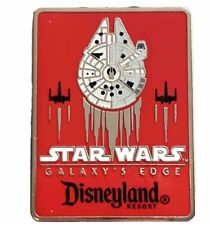 Disney Pin Star Wars Galaxy Edge 2019 Disneyland Resort Millennium Falcon Red picture