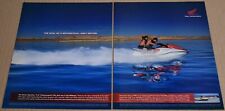 2005 Print Ad Honda Water Craft Soul Motorcycle only wetter lady man art ride picture