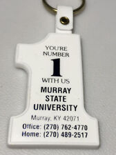 Vintage Murray State University Kentucky College Education Keychain Key Ring picture