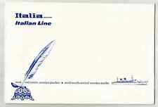 Original Italian Line Vintage Stationery 1970 tn Raffaello & tn Michelangelo Pk picture