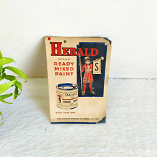 1930s Vintage The London Varnish Enamel Herald Ready Mixed Paint Catalogue CB402 picture