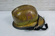 Bullard LT Series Fire Helmet Yellow Adjustable Size 6.5-8 picture