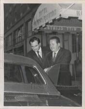 1969 Press Photo Senators Ron Stafford and Ed Speno, New York - tub25451 picture