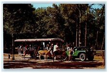 c1960s Wisconsin Deer Park Jeep Safari Ride Winsconsin Dells WI Postcard picture