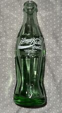 Vintage Soviet Union Around the World Coca-Cola Glass Bottle 6 1/2 FL OZ picture