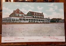 Rare 1905 Harry Berry Rockaway Park Inn Hotel Queens Post Card New York City NYC picture