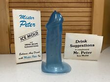 Vintage NOS Boxed Mr. Peter Ice Mold W/ Drink Recipes Dempsey Industries, Inc-A picture
