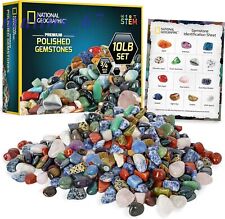 Premium Polished Stones - 10 Pounds of 3/4-Inch Tumbled Stones and Crystals Bulk picture