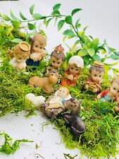 Christmas Nativity Scene Set Figures Figurines Baby Jesus Kids 11pc SET Small picture