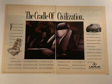 1992 1993 Lexus ES 300 Sports Sedan ES300 Car Vintage Magazine Print Ad picture