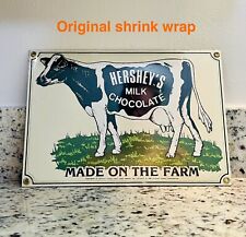 New Vintage Ande Rooney Hershey's Milk Chocolate ‘91 Enamel Advertising Sign picture