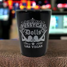 Pussycat Dolls Las Vegas Since 1994 Souvenir Black Shot Glass picture