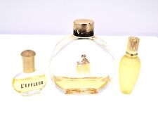 Vintage Set of Perfumes,3 Bottles,Pour,Lanvin Huile De Bain,L'Effleur,Escada picture