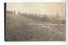 Opening of the Washington Highway, Sept 11th 1914 RPPC picture