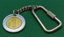 1 Nuevos Pesos 1998. Mexico Estados Unidos, vintage keychains, Bi Metallic coin  picture