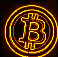Bitcoin Crypto Symbol Acrylic 16