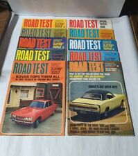 1968 ROAD TEST MAGAZINE PARTAIL YEAR LOT 10 ISSUES picture