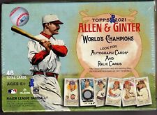 New-Sealed 2021 Topps Allen & Ginter Baseball Blaster Box-48 Cards(Autograph) picture