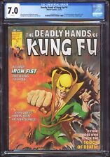 Deadly Hands of Kung Fu 19 CGC 7.0 White (1st app White Tiger) picture