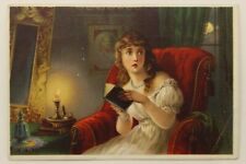 Dr Jayne’s Tonic Vermifuge Quack Medicine Ghost Story Victorian Trade Card #16 picture