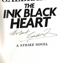 JK Rowling The Ink Black Heart - Robert Galbraith Signed 1st Edition picture