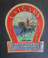 CALGARY EXHIBITION and STAMPEDE - Original Sticker - (4