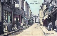 CPA 11 LIMOUX RUE DES AUGUSTINS (SUPERB CLICHE BEAUTIFUL CPA ANIMEE (canvas CPA) picture