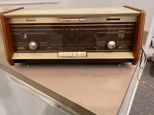 Philips Vintage B5X14A Tube Radio, very good condition, operating FM picture